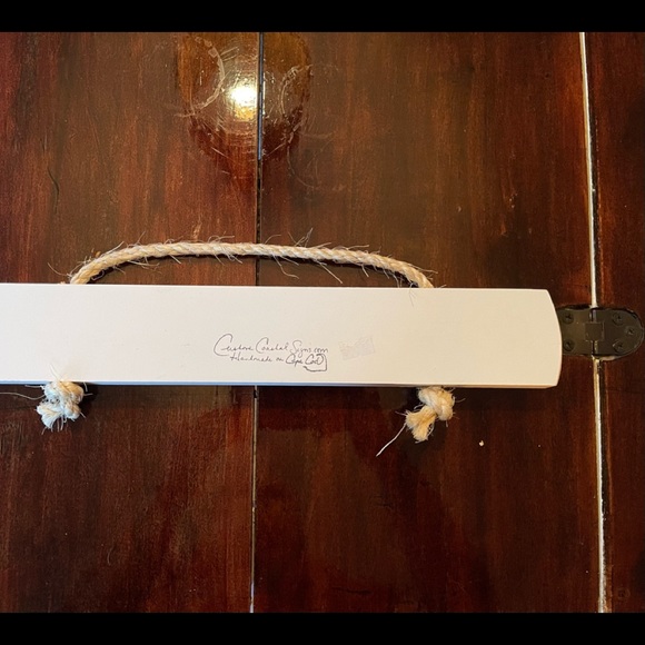 Cape Cod Coastal Wooden Rope Sign - Picture 7 of 9